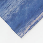 Couverture Polaire Dauphin de verdure au lever du soleil (Coin)