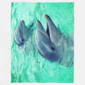 Couverture Polaire Dauphins (Devant)