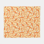Couverture Polaire Dauphins mignons (Devant (Horizontal))