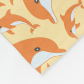 Couverture Polaire Dauphins mignons (Coin)