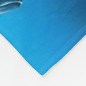 Couverture Polaire Dauphins sous-marins (Coin)