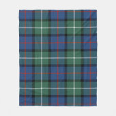 Couverture Polaire Davidson de Tulloch Tartan (Devant)