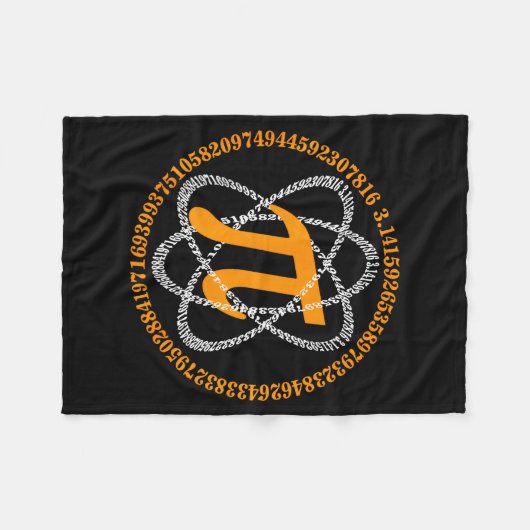 Couverture Polaire Day 3,14 Number Symbol Math Science Gift  (Devant (Horizontal))