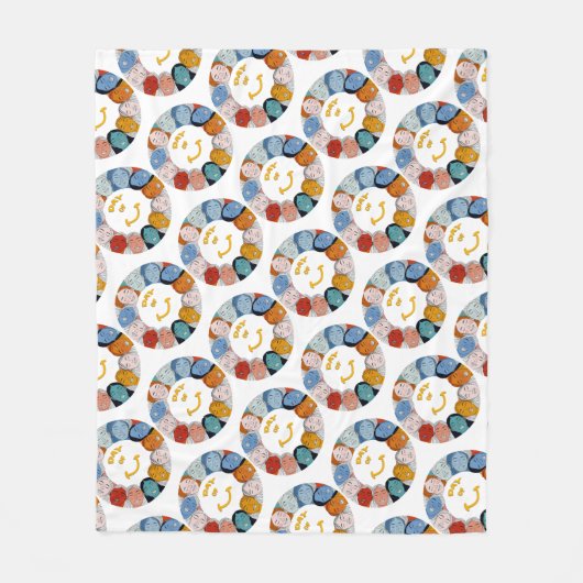 Couverture Polaire Day of Happiness  (Devant)