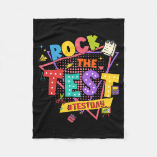 Couverture Polaire Day Rock The Test Motivational Students Enseignant