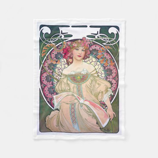 Couverture Polaire Daydream (printemps), Mucha (Devant)