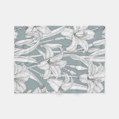 Couverture Polaire Daylilies (Devant (Horizontal))