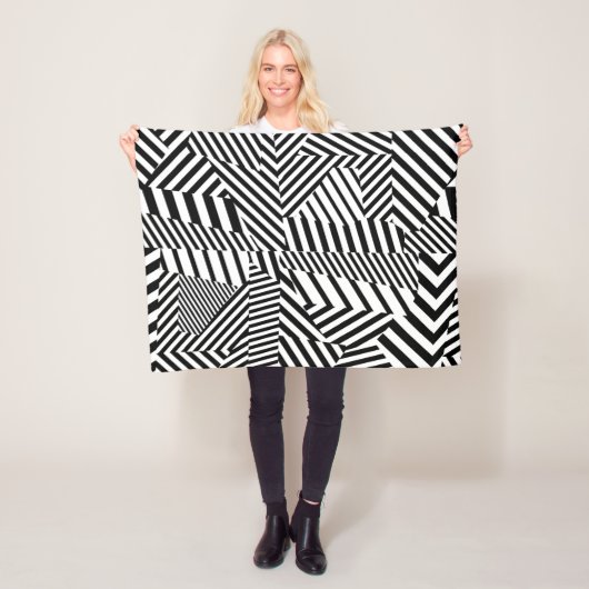 Couverture Polaire Dazzle Camouflage (En situation)