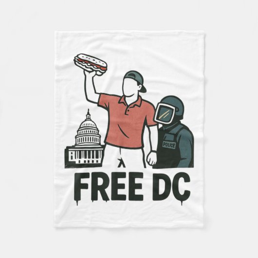 Couverture Polaire Dc Sandwich Guy Le Sandwich Guy Gratuit Dc (Devant)