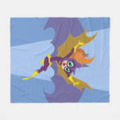 Couverture Polaire DC Super Hero Girls Batgirl (Devant (Horizontal))