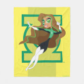 Couverture Polaire DC Super Hero Girls Green Lantern (Devant)