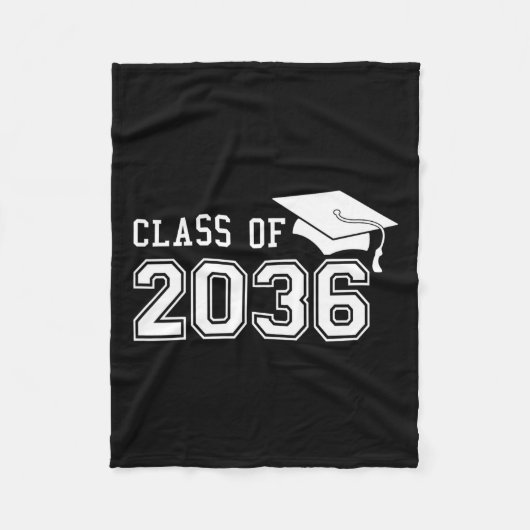 Couverture Polaire De 2036 Augmenter Avec Moi Premier Jour De Graduat (Devant)