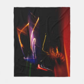 couverture polaire de danse de voiture violette (Devant)