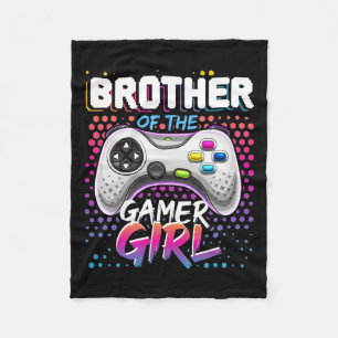 Couverture Polaire De La Fille Gamer Vidéo De Jeu D'anniversaire Gif