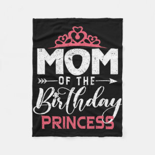Couverture Polaire De L'Anniversaire Princesse Fille Fille Amusante B