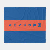 Couverture polaire de nom personnalisé (Devant (Horizontal))