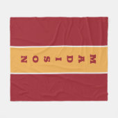 Couverture polaire de nom personnalisé (Devant (Horizontal))
