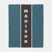 Couverture polaire de nom personnalisé (Devant)