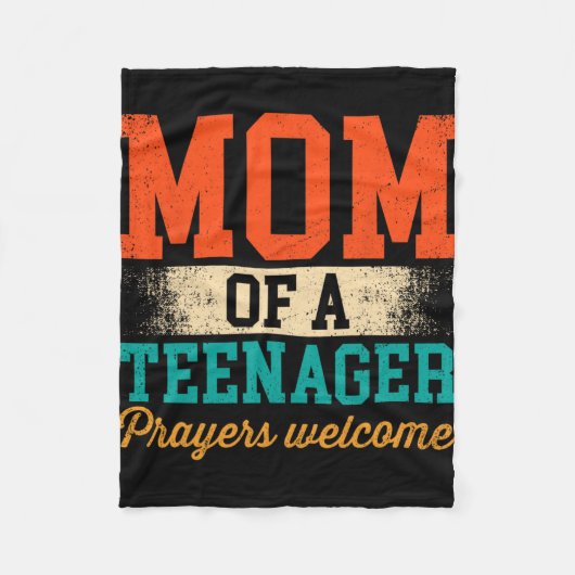 Couverture Polaire De Prières Adolescentes Accueillent Les Femmes Mot (Devant)