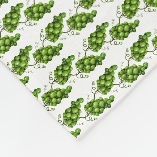 Couverture polaire de raisins verts (Coin)