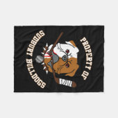 Couverture Polaire De Sudbury Bulldog (Devant (Horizontal))