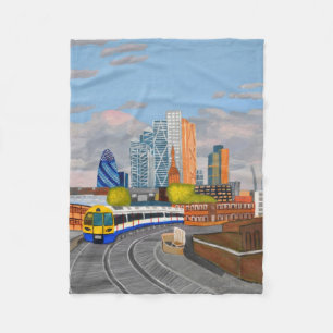 Couverture polaire de train London Overground