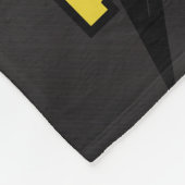 Couverture Polaire 🏐 de volley-ball - Vert, Or, Noir (Coin)