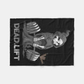 Couverture Polaire Deadlift Chemise Bodybuilder Powerlifting Funn (Devant (Horizontal))
