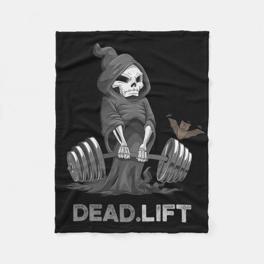 Couverture Polaire Deadlift Chemise Bodybuilder Powerlifting Funn (Devant)