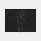 Couverture Polaire Dear Abs Maybe One Day We Will Meet Funny Gym Quot (Devant (Horizontal))