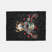 Couverture Polaire Dear Hunting Valentines Day Call Me Dude Valentine (Devant (Horizontal))