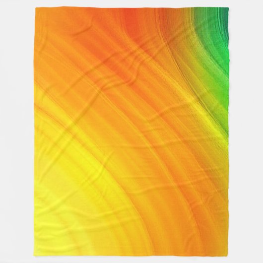 Couverture Polaire Débit de dégradé du coucher du soleil (Devant)