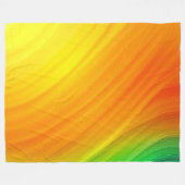 Couverture Polaire Débit de dégradé du coucher du soleil (Devant (Horizontal))