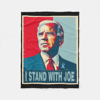 Couverture Polaire Debout Avec Joe Support Énoncé De Campagne De Ruba