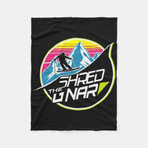 Couverture Polaire Déchiqueter le ski freestyle Gnar Diamant Hiver Sp