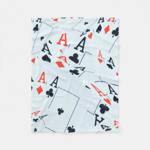 Couverture Polaire "Deck of Destiny : Layered Aces in a Poker Shuffle