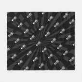 Couverture Polaire Déclaration de mode présidentielle Abraham Lincoln (Devant (Horizontal))