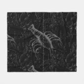 Couverture Polaire Décor 1690 de Hevelius de constellation de Cancer (Devant (Horizontal))