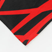 Couverture Polaire Décor à motifs libellules (Coin)