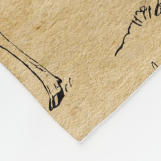 Couverture Polaire Décor Cabine Rustique Moose Wildlife Fleece (Coin)