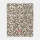 Couverture Polaire Décor chic et tendance pour Leopard Posters de ani (Devant)