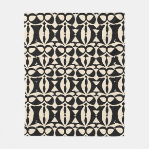 Couverture Polaire Décor d'art floral à l'effigie de Bold Jrow pour l