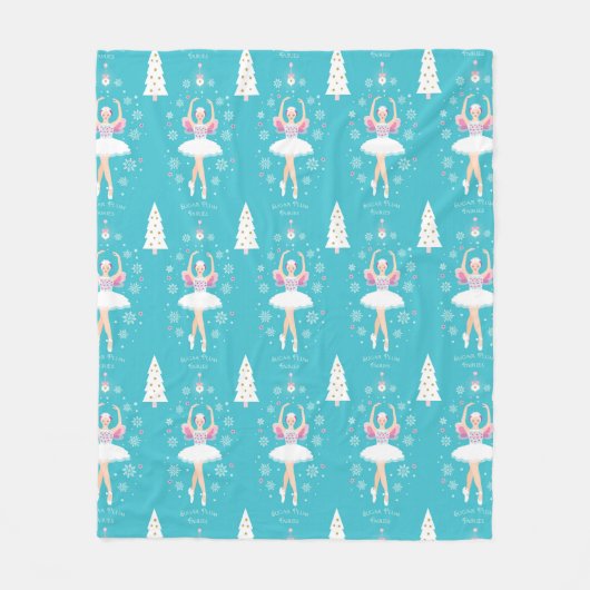 Couverture Polaire Décor de la maison Nutcracker - Mélange et corresp (Devant)