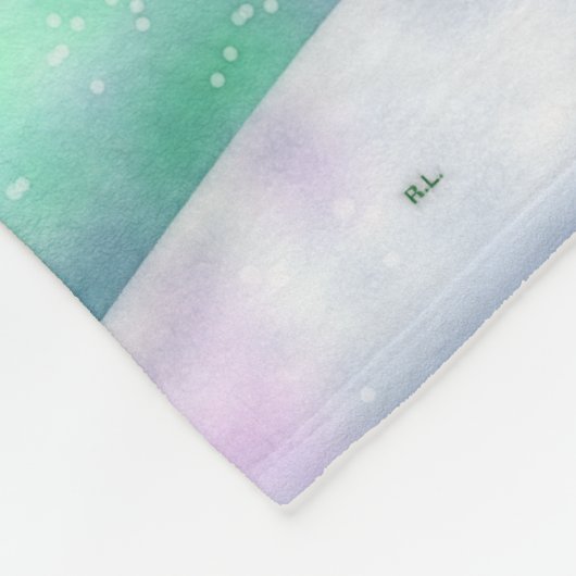 Couverture Polaire DÉCOR DE Noël Frosty Town (Coin)