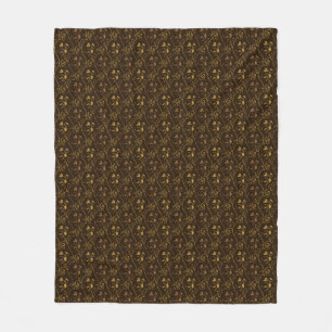 Couverture Polaire Décor de raisins