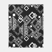 Couverture Polaire Décor moderne abstrait sans charme motif (Devant)