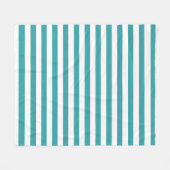 Couverture Polaire Décor Vert Blanc Gratté Tendance Couleurs Moderne (Devant (Horizontal))