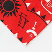 Couverture Polaire Décoration de camping-caravane (Coin)