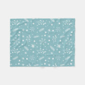 Couverture Polaire Décoration de fête de Noël (Devant (Horizontal))