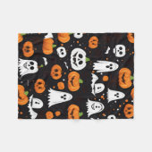 Couverture Polaire décoration d'halloween (Devant (Horizontal))
